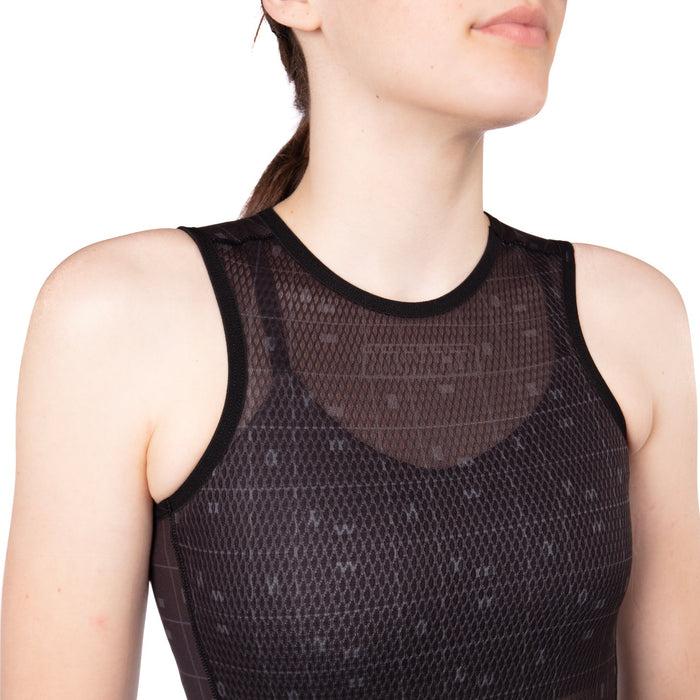Bioracer BASE LAYER NS - WOMEN BIT MAP BLACK