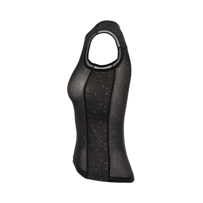 Bioracer BASE LAYER NS - WOMEN BIT MAP BLACK