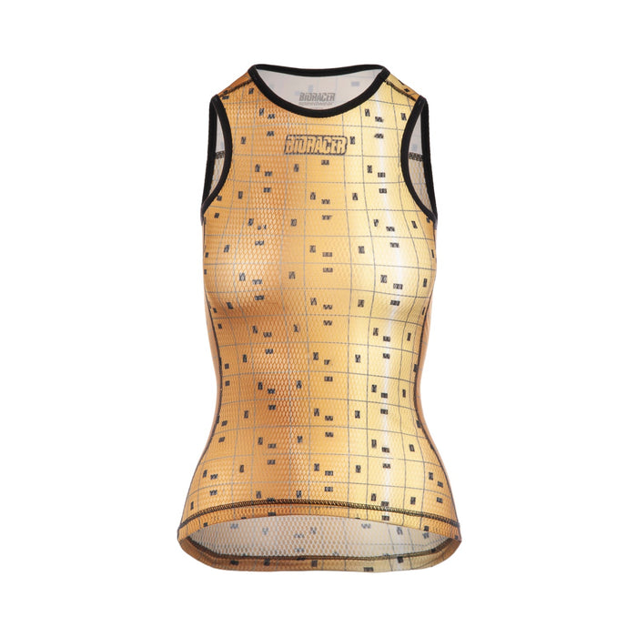 bioracer BASE LAYER NS - WOMEN BIT MAP GOLD