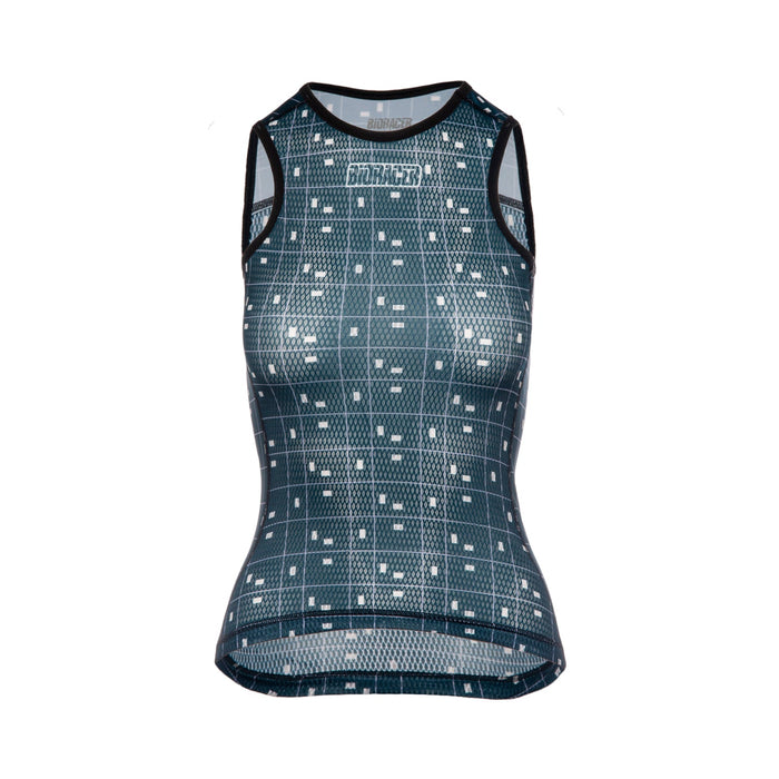 bioracer BASE LAYER NS - WOMEN BIT MAP PETROL