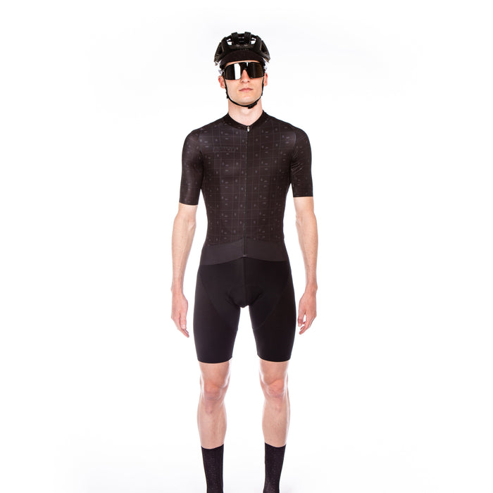 Bioracer EPIC JERSEY BIT MAP BLACK