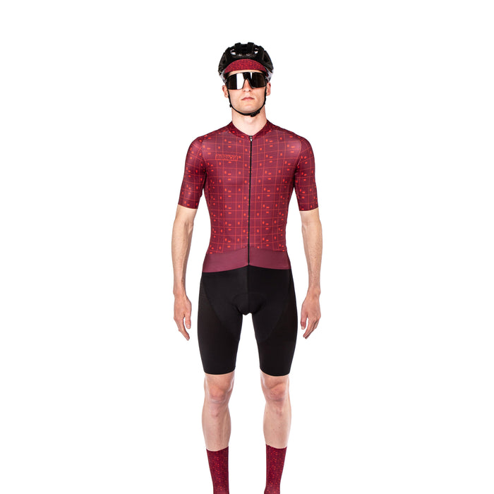 Bioracer EPIC JERSEY BIT MAP BORDEAUX