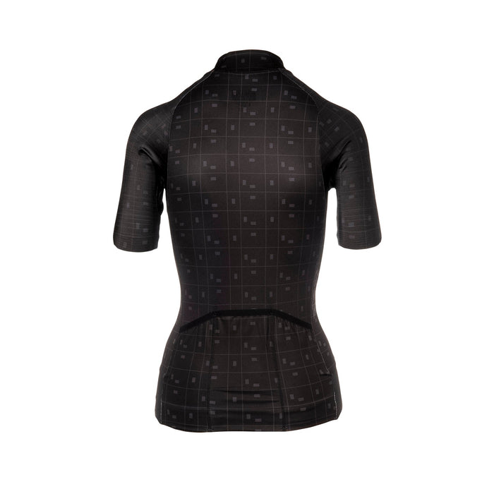 Bioracer EPIC JERSEY WOMEN BIT MAP BLACK