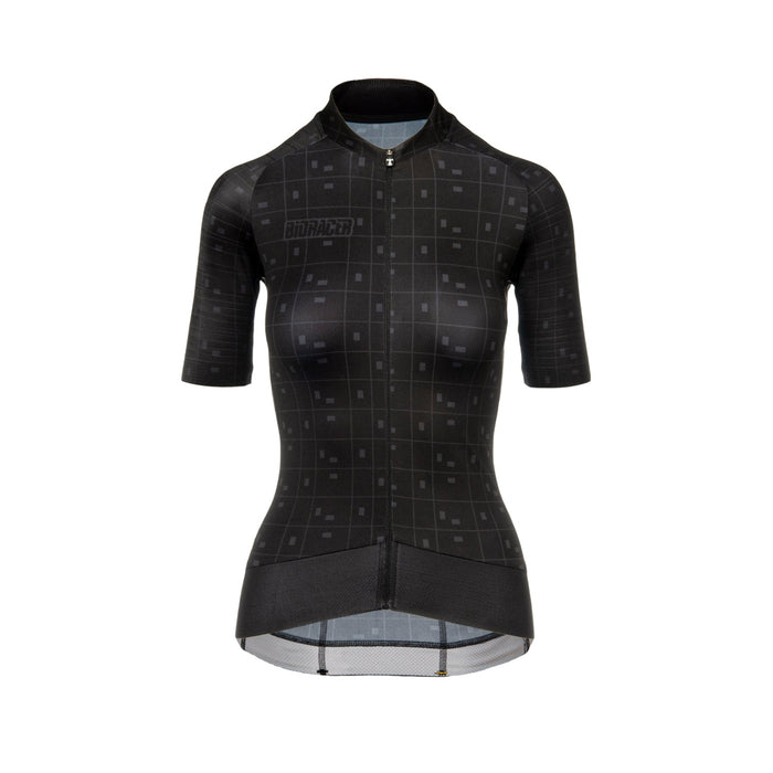 bioracer EPIC JERSEY WOMEN BIT MAP BLACK