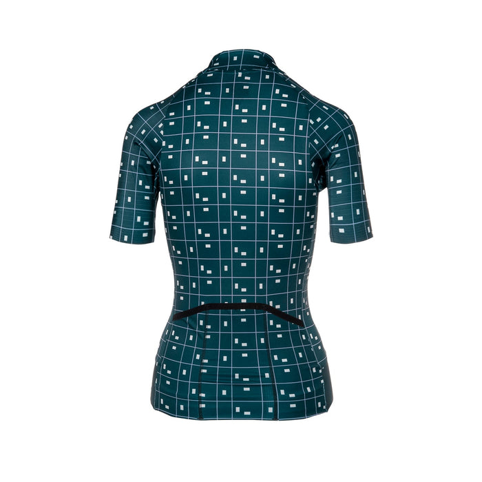 Bioracer EPIC JERSEY WOMEN BIT MAP PETROL