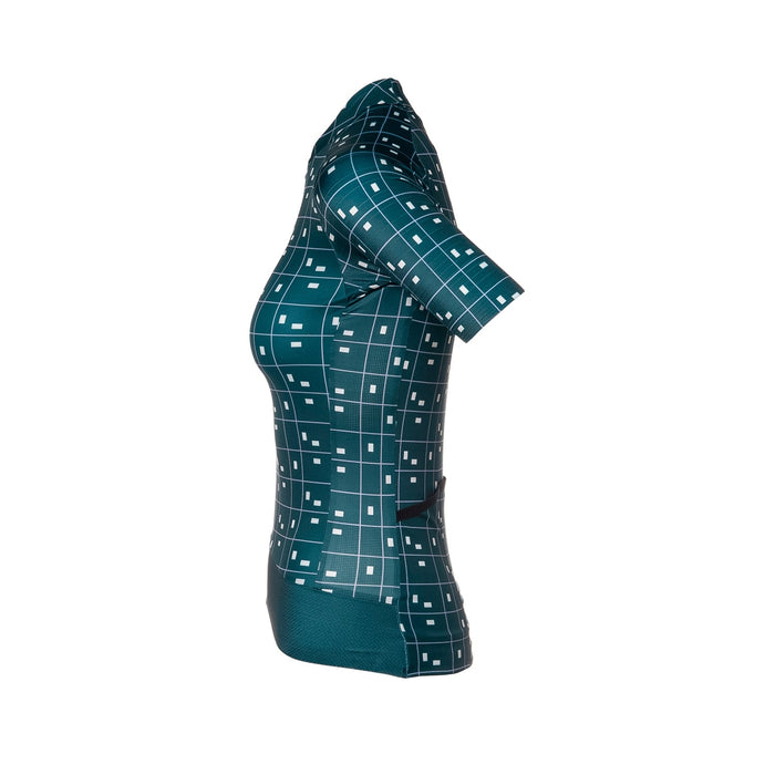 Bioracer EPIC JERSEY WOMEN BIT MAP PETROL