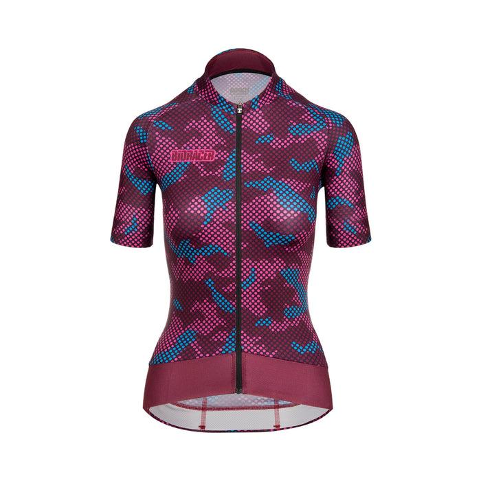 bioracer EPIC JERSEY WOMEN CAMO21 BORDEAUX