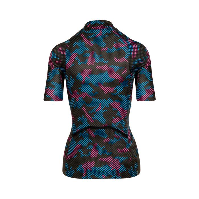 Bioracer EPIC JERSEY WOMEN CAMO21 OLIVE BLUE