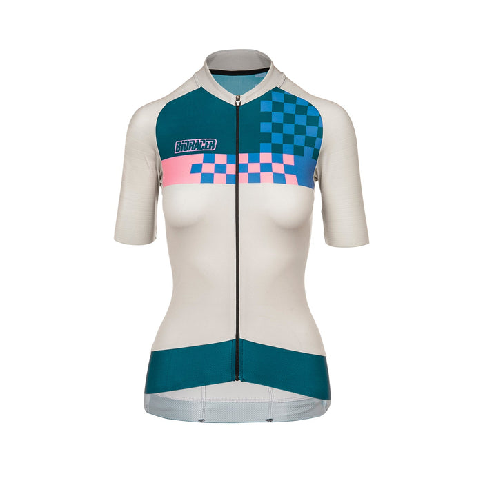 bioracer EPIC JERSEY WOMEN EXPO 92 BEIGE