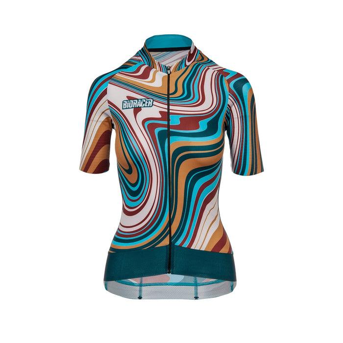 bioracer EPIC JERSEY WOMEN LIQUID LOLA BLUE