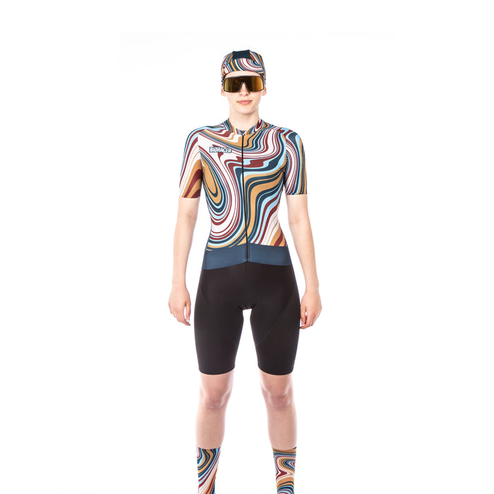 Bioracer EPIC JERSEY WOMEN LIQUID LOLA BLUE
