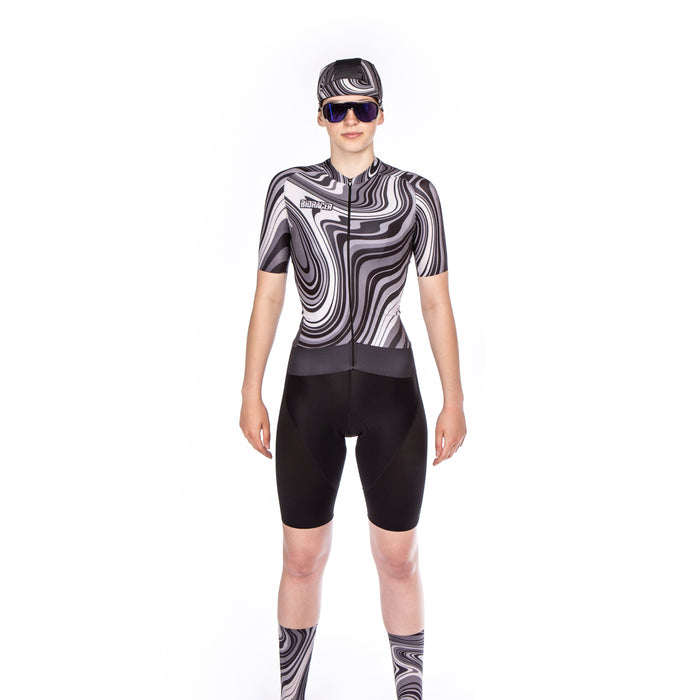 Bioracer EPIC JERSEY WOMEN LIQUID LOLA GREY