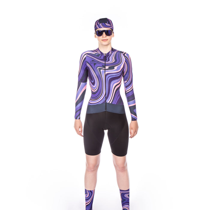 Bioracer EPIC JERSEY WOMEN LIQUID LOLA PURPLE