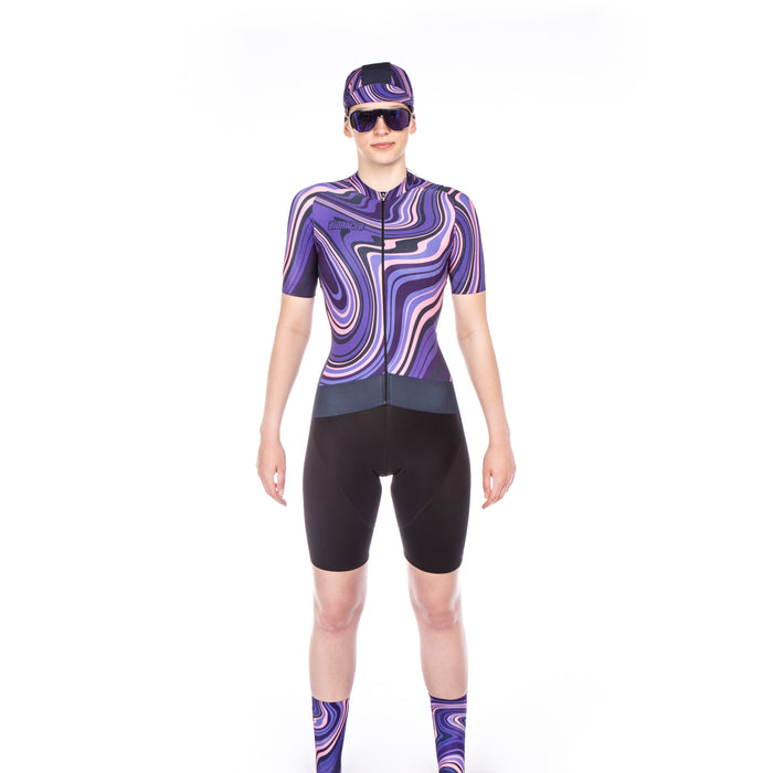 Bioracer EPIC JERSEY WOMEN LIQUID LOLA PURPLE