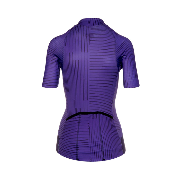 Bioracer EPIC JERSEY WOMEN WARP PURPLE