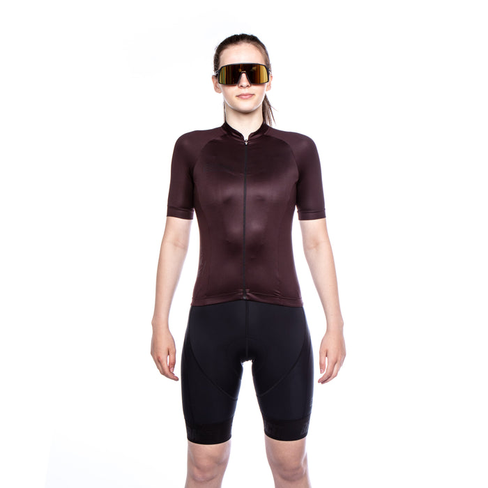 Bioracer METALIX JERSEY WOMEN BORDEAUX