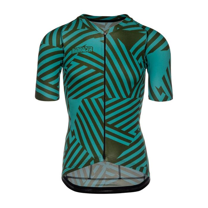 bioracer SPITFIRE JERSEY DON DAZZLE MINT OLIVE