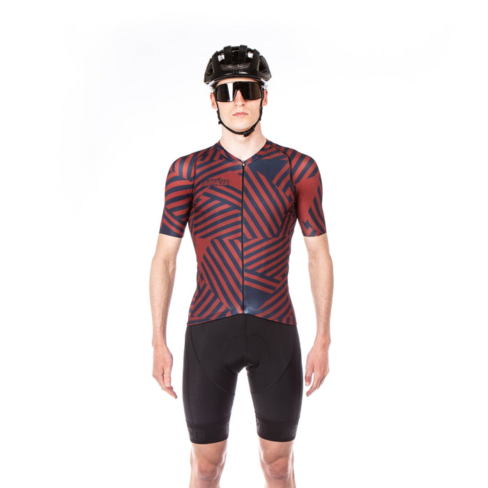 Bioracer SPITFIRE JERSEY DON DAZZLE NAVY BORDEAUX