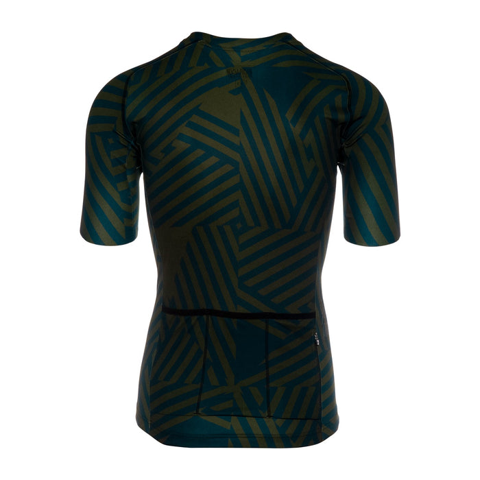 Bioracer SPITFIRE JERSEY DON DAZZLE PETROL OLIVE