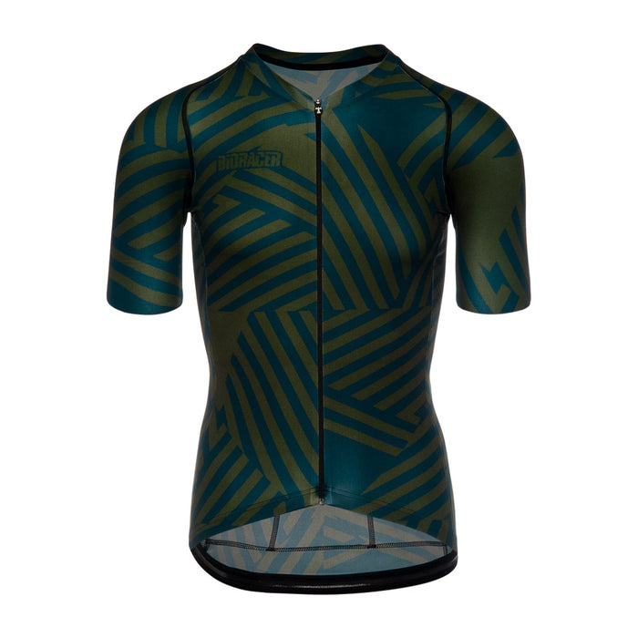 bioracer SPITFIRE JERSEY DON DAZZLE PETROL OLIVE