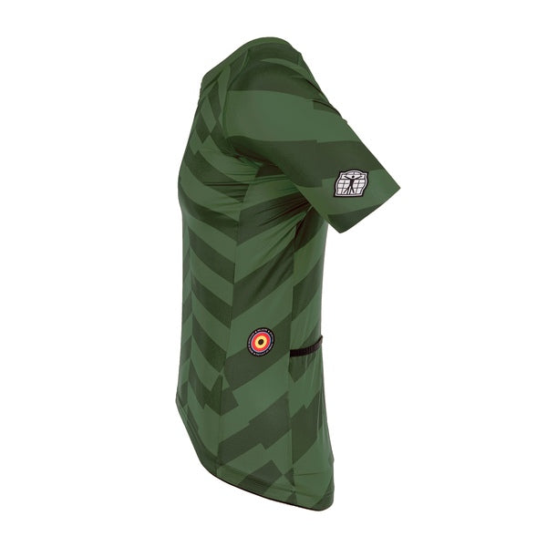 Bioracer SPITFIRE JERSEY SS DAZZLE OLIVE