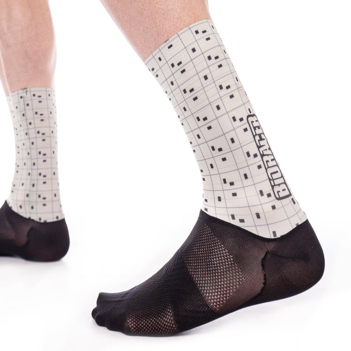 Bioracer SPITFIRE/VESPER TECH SOCK BIT MAP BEIGE