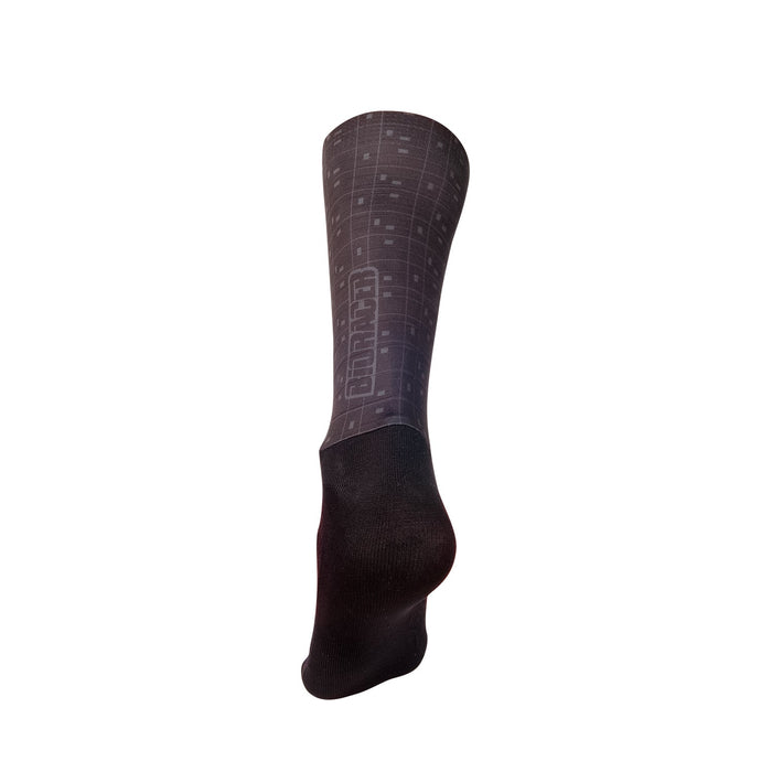 Bioracer SPITFIRE/VESPER TECH SOCK BIT MAP BLACK
