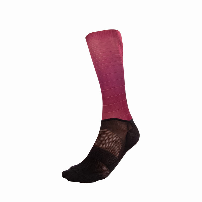 bioracer SPITFIRE/VESPER TECH SOCK BORDEAUX
