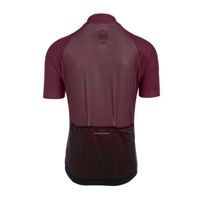 Bioracer SPRINTER JERSEY COLD BLACK LIGHT BORDEAUX