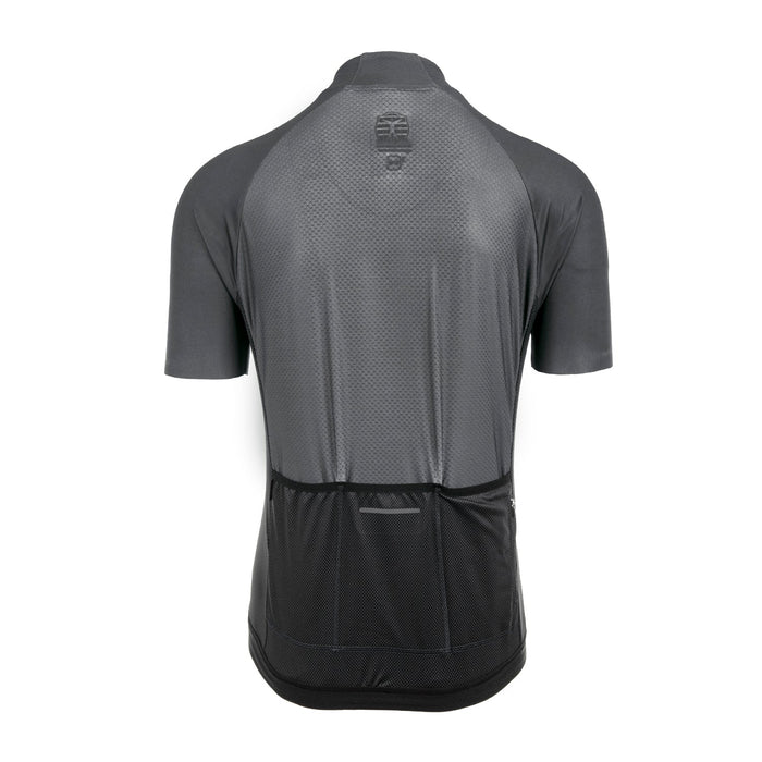 Bioracer SPRINTER JERSEY COLD BLACK LIGHT GREY
