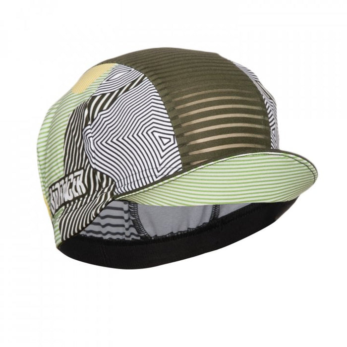 bioracer SUMMER CAP KONTUR OLIVE YELLOW