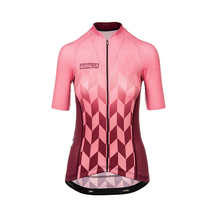 bioracer VESPER JERSEY HARLEQUEEN BORDEAUX