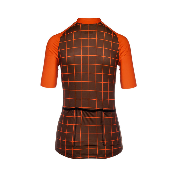 Bioracer VESPER JERSEY MOON RIDE BROWN ORANGE