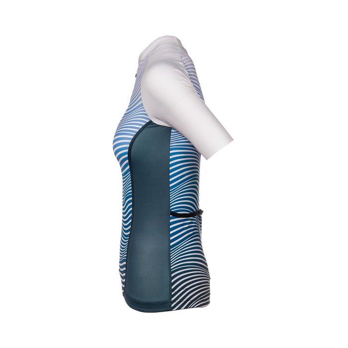 Bioracer VESPER JERSEY NEW WAVE BEIGE PURPLE