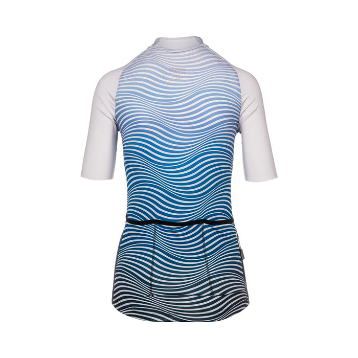 Bioracer VESPER JERSEY NEW WAVE BEIGE PURPLE