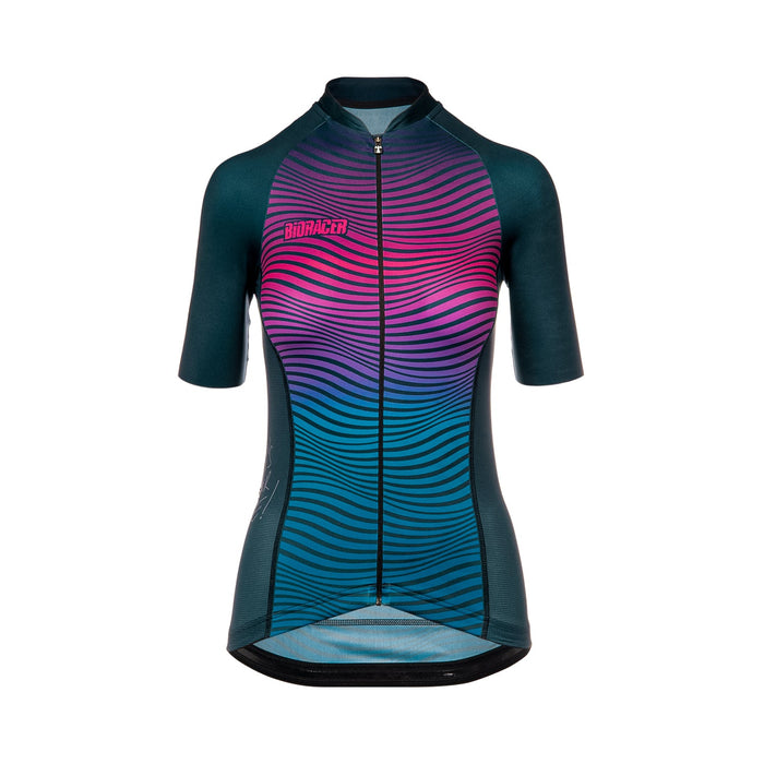 bioracer VESPER JERSEY NEW WAVE NAVY PINK