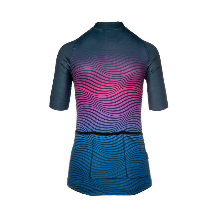 Bioracer VESPER JERSEY NEW WAVE NAVY PINK