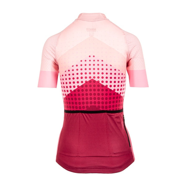 Bioracer VESPER JERSEY SS DORIS DOT BORDEAUX