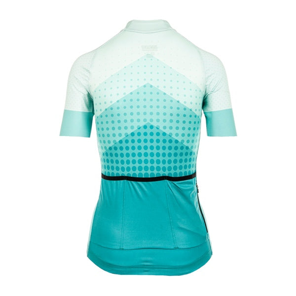 Bioracer VESPER JERSEY SS DORIS DOT GREEN