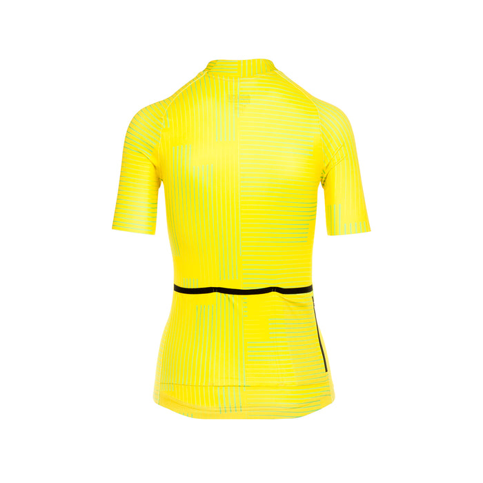 Bioracer VESPER JERSEY WARP CITRON YELLOW