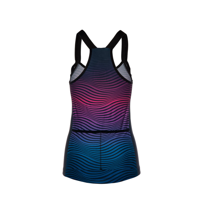 Bioracer VESPER TAN TOP NEW WAVE NAVY PINK