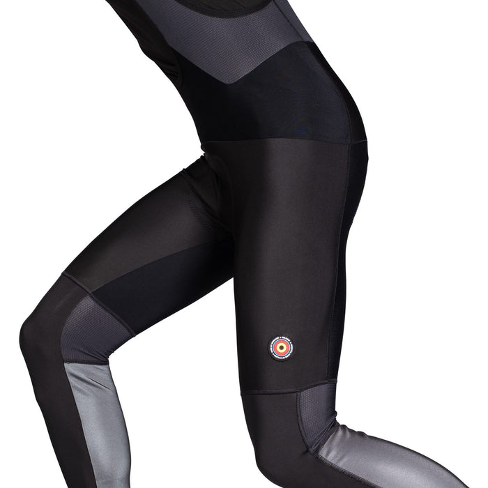 Bioracer SPITFIRE TEMPEST FULL PROTECT PIXEL BIBTIGHTS Black