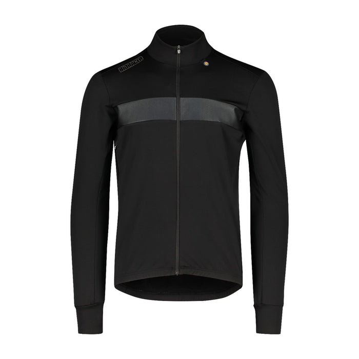 bioracer SPITFIRE TEMPEST LIGHT THERMAL LONG SLEEVE JERSEY Black
