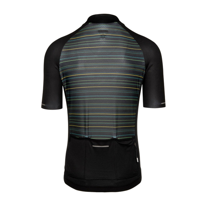 Bioracer SPRINTER JERSEY COLD BLACK LIGHT SUBLI KINGPIN YELLOW