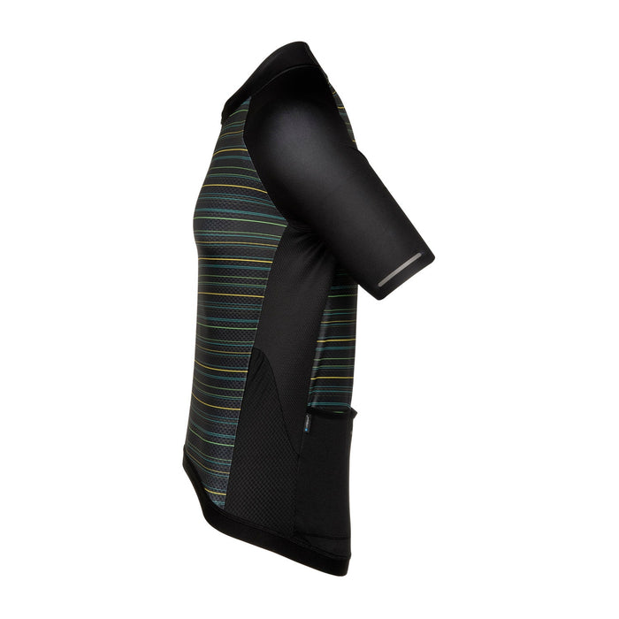 Bioracer SPRINTER JERSEY COLD BLACK LIGHT SUBLI KINGPIN YELLOW