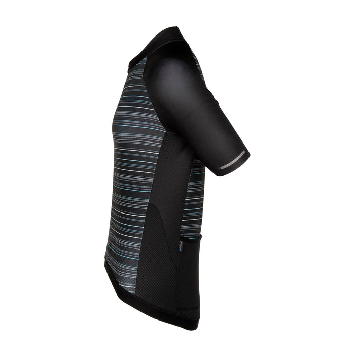 Bioracer SPRINTER JERSEY COLDBLACK LIGHT SUBLI - MEN KINGPIN WHITE