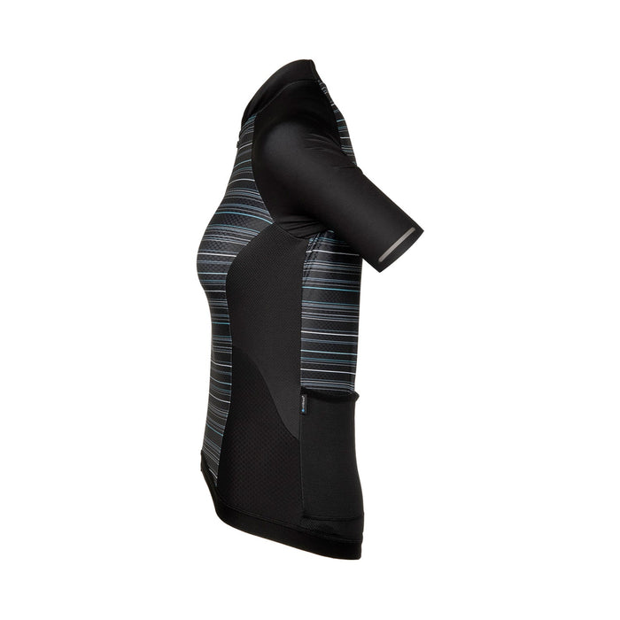 Bioracer SPRINTER JERSEY COLDBLACK LIGHT SUBLI WOMEN KINGPIN WHITE