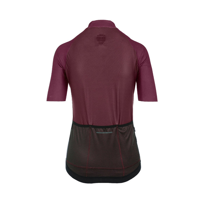 Bioracer SPRINTER JERSEY COLDBLACK LIGHT - WOMEN BORDEAUX