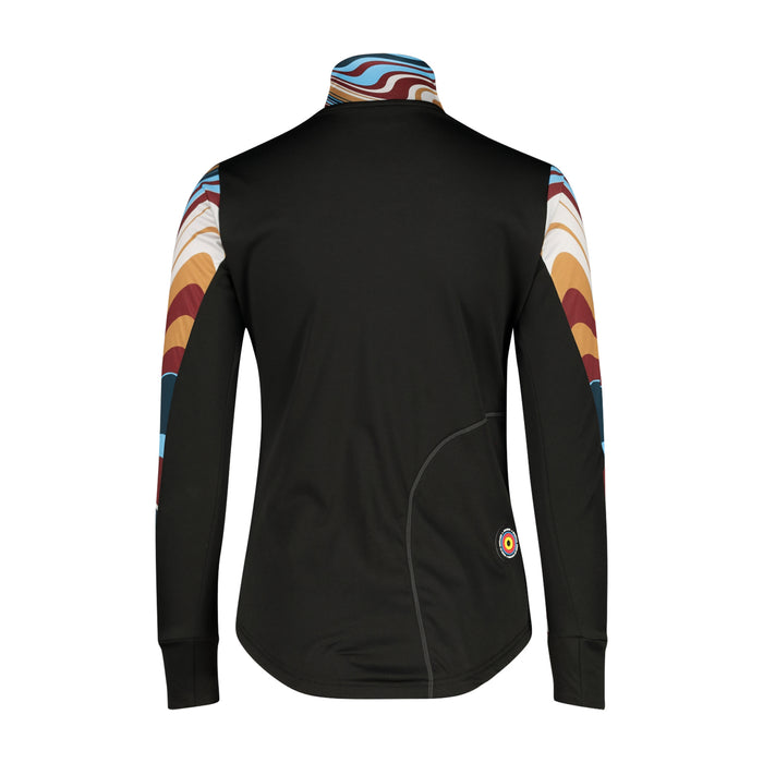 Bioracer VESPER TEMPEST LT THERMAL WOMEN LONGSLEEVE JERSEY LIQUID LOLA BLUE
