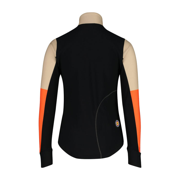 Bioracer VESPER TEMPEST THERMAL WOMEN'S LONG SLEEVE JERSEY SAND ORANGE